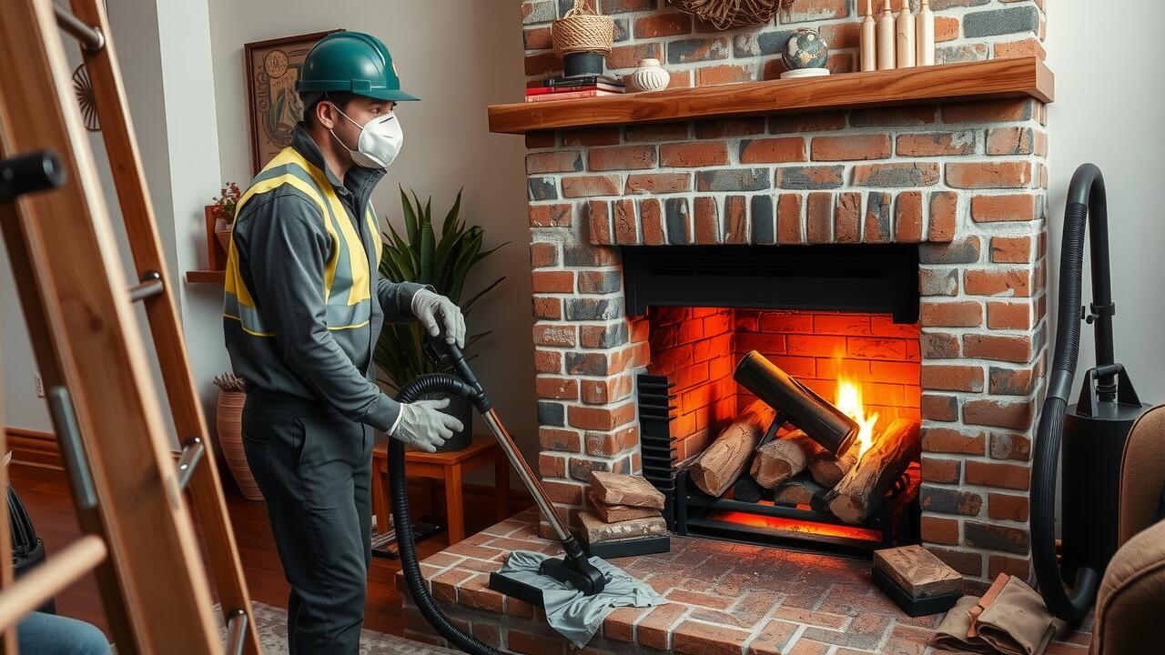 Can I clean my fireplace chimney myself?