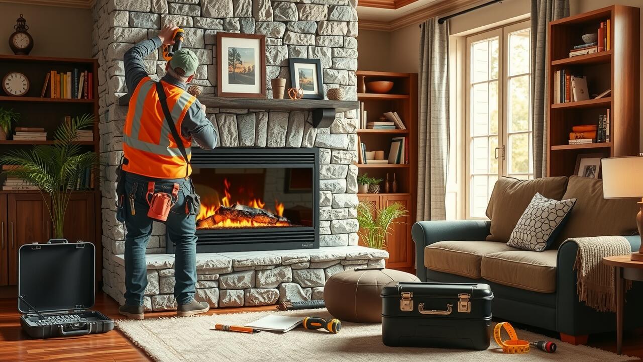 Does home Depot install electric fireplaces?