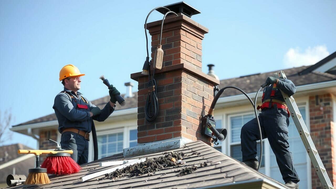 How much does a professional chimney cleaning cost?