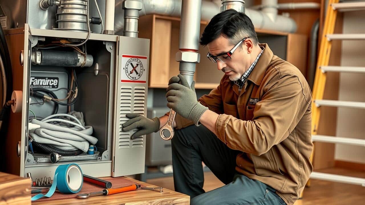 How much does it cost to fix a furnace flue?