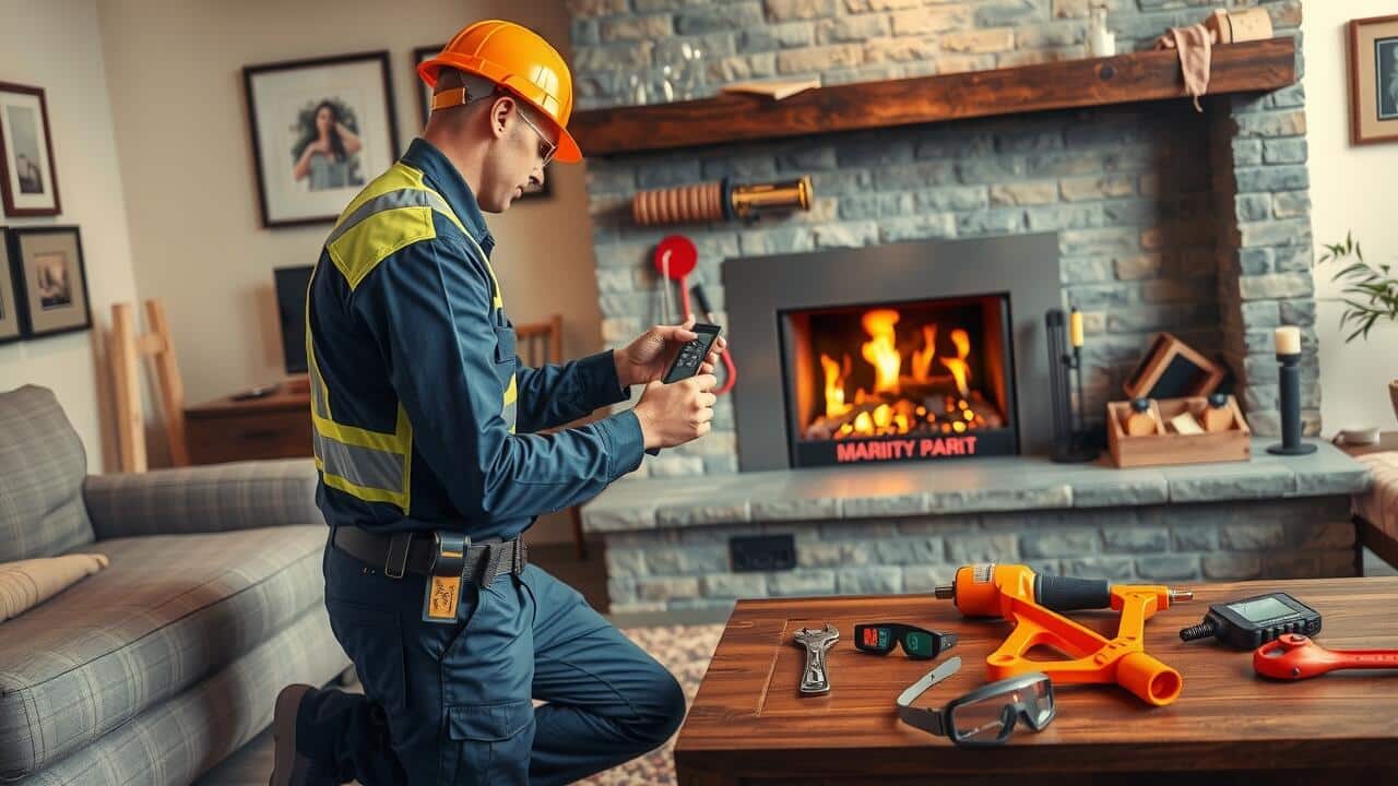 How much does it cost to have a gas fireplace fixed?