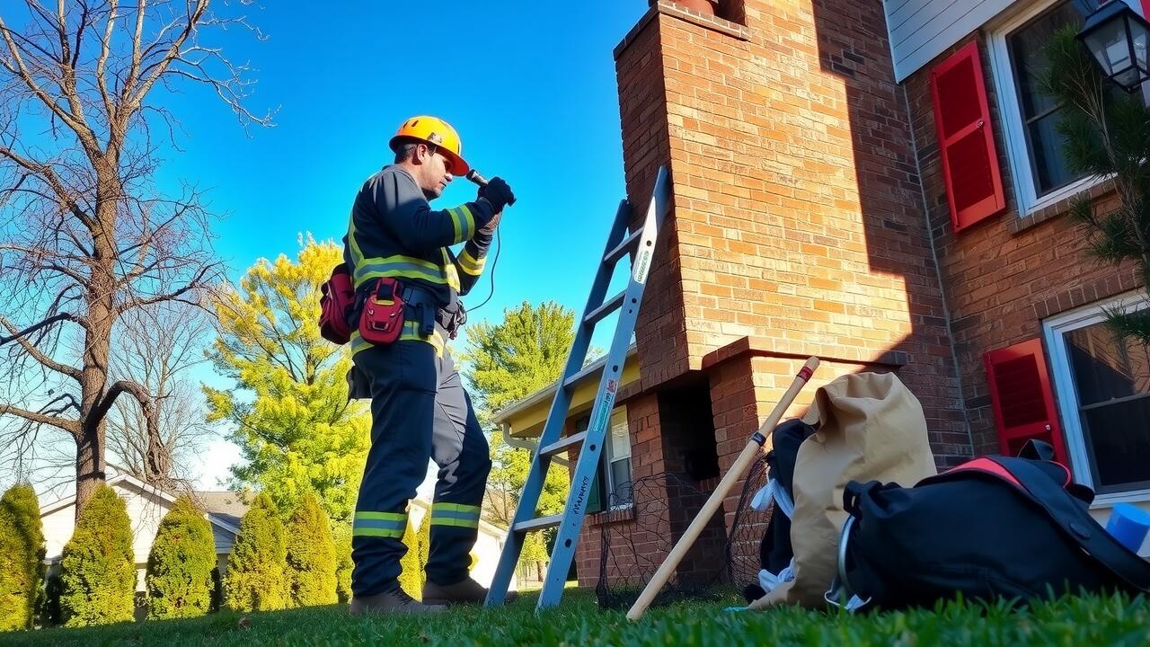 How much does it cost to remove animals from chimney?