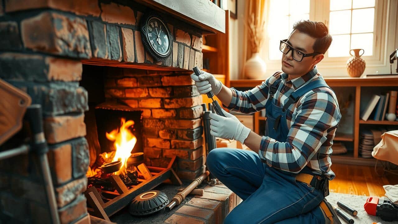 How much does it cost to repair a chimney firebox?