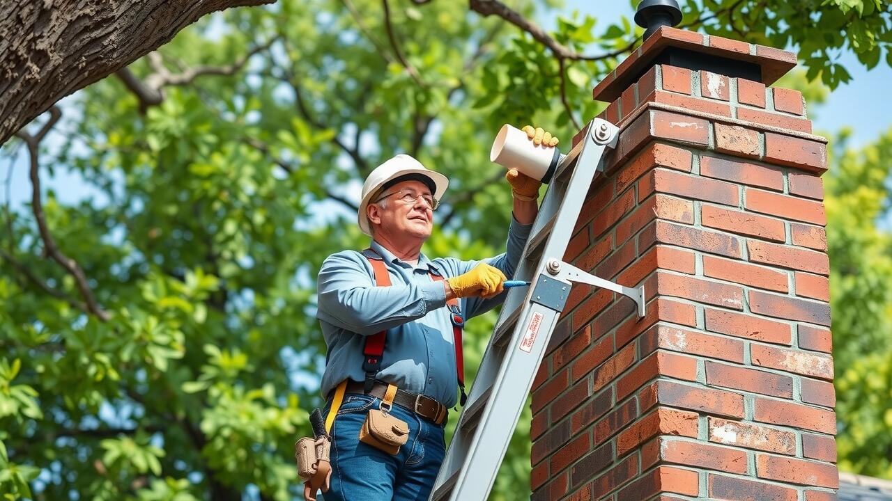 How to repair a masonry chimney?