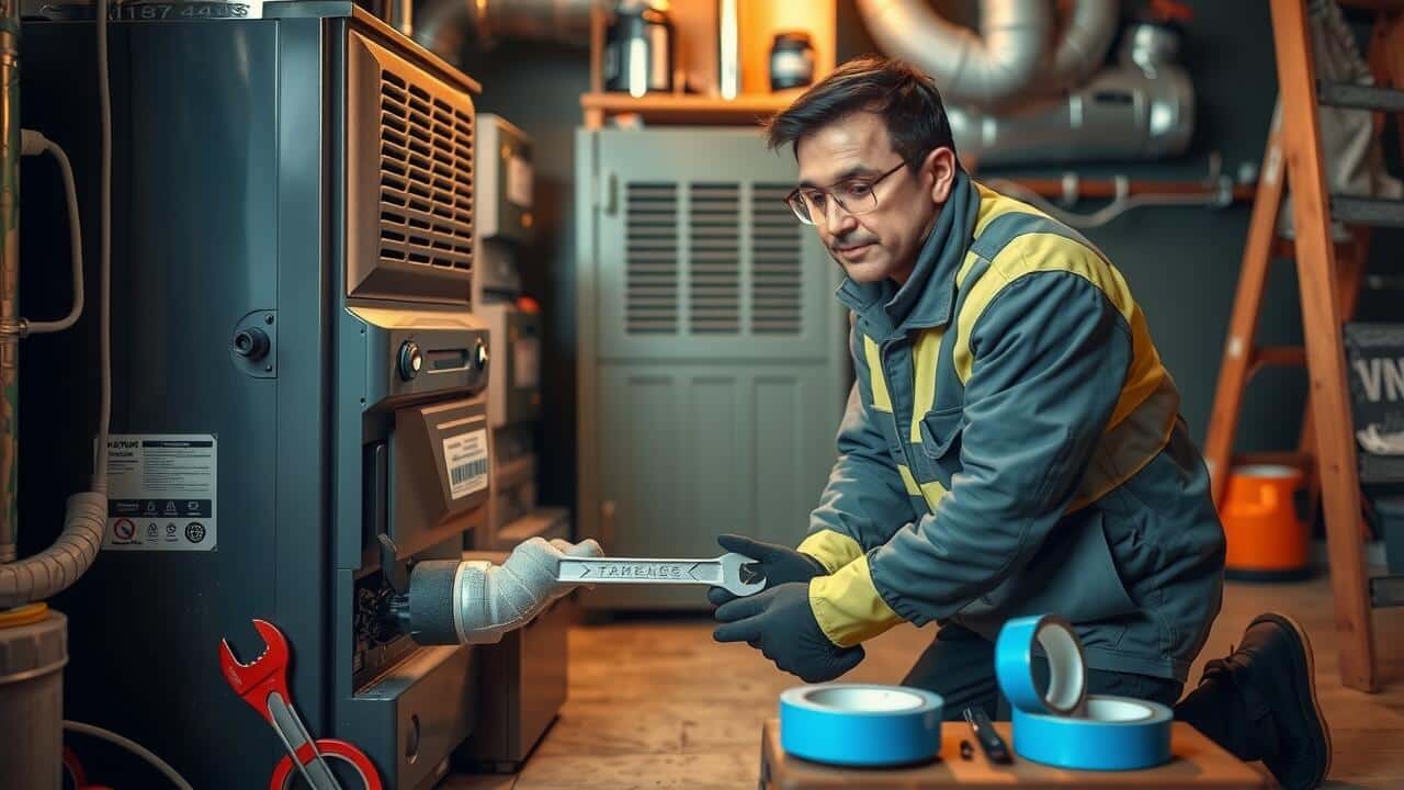 How to tell if a furnace flue is clogged?