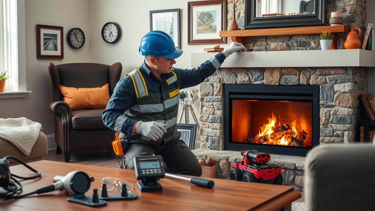 What is the most common problem with a gas fireplace?